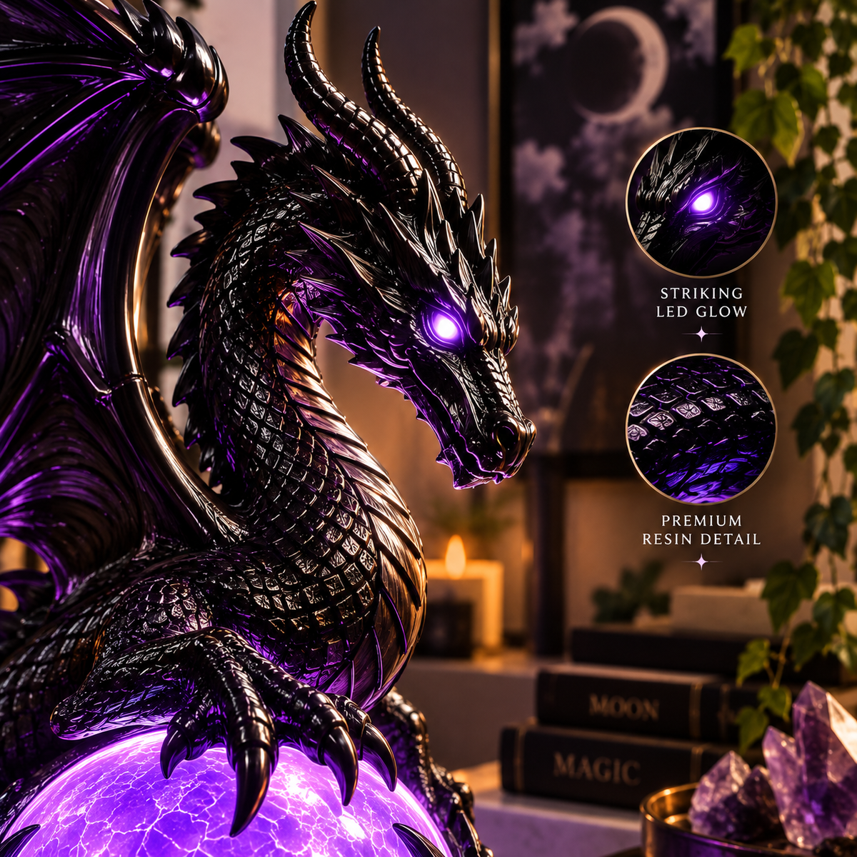 Dragon Night Lamp By Elfaro