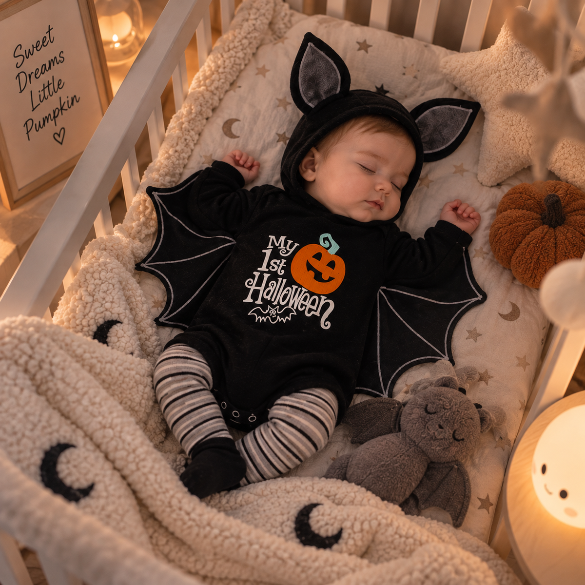 Baby Halloween Bat Costume By Elfaro