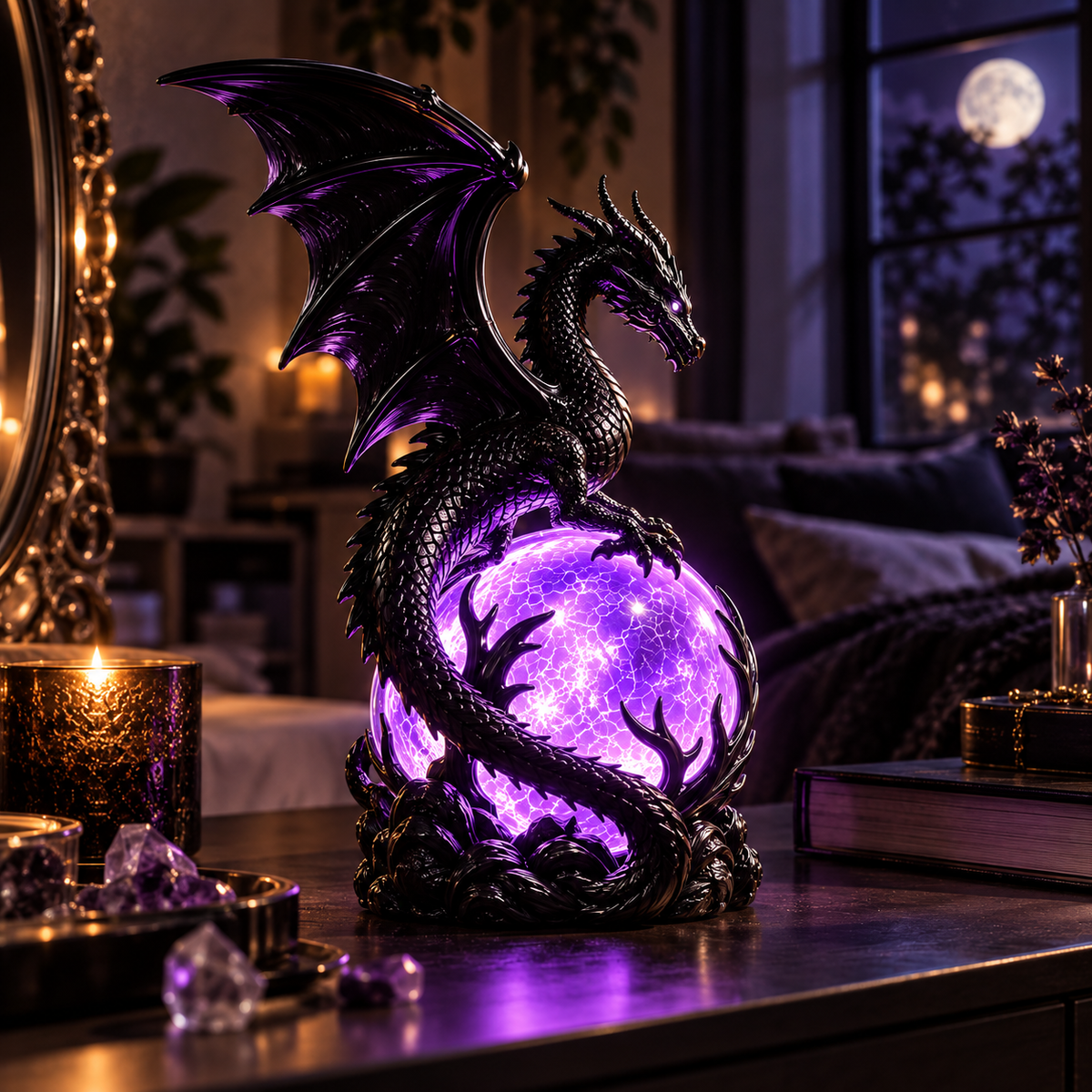Dragon Night Lamp By Elfaro